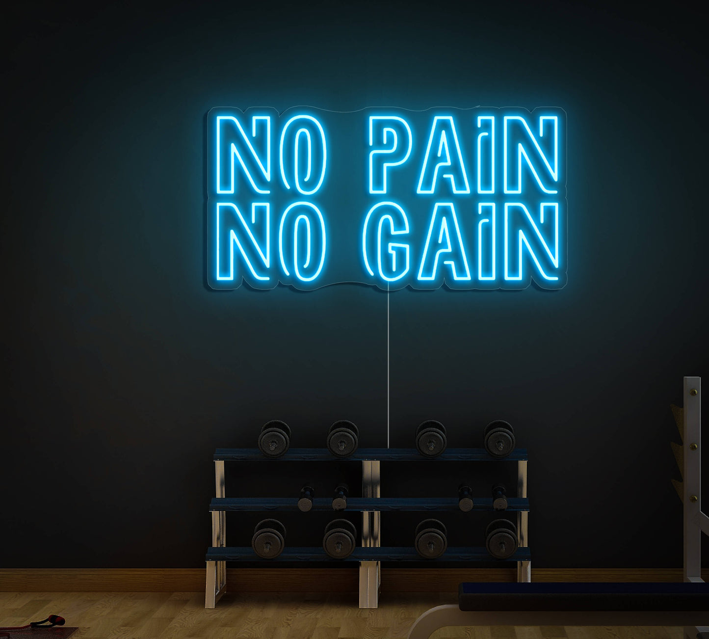 No_Pain_No_Gain_LED_Neon_Sign_1