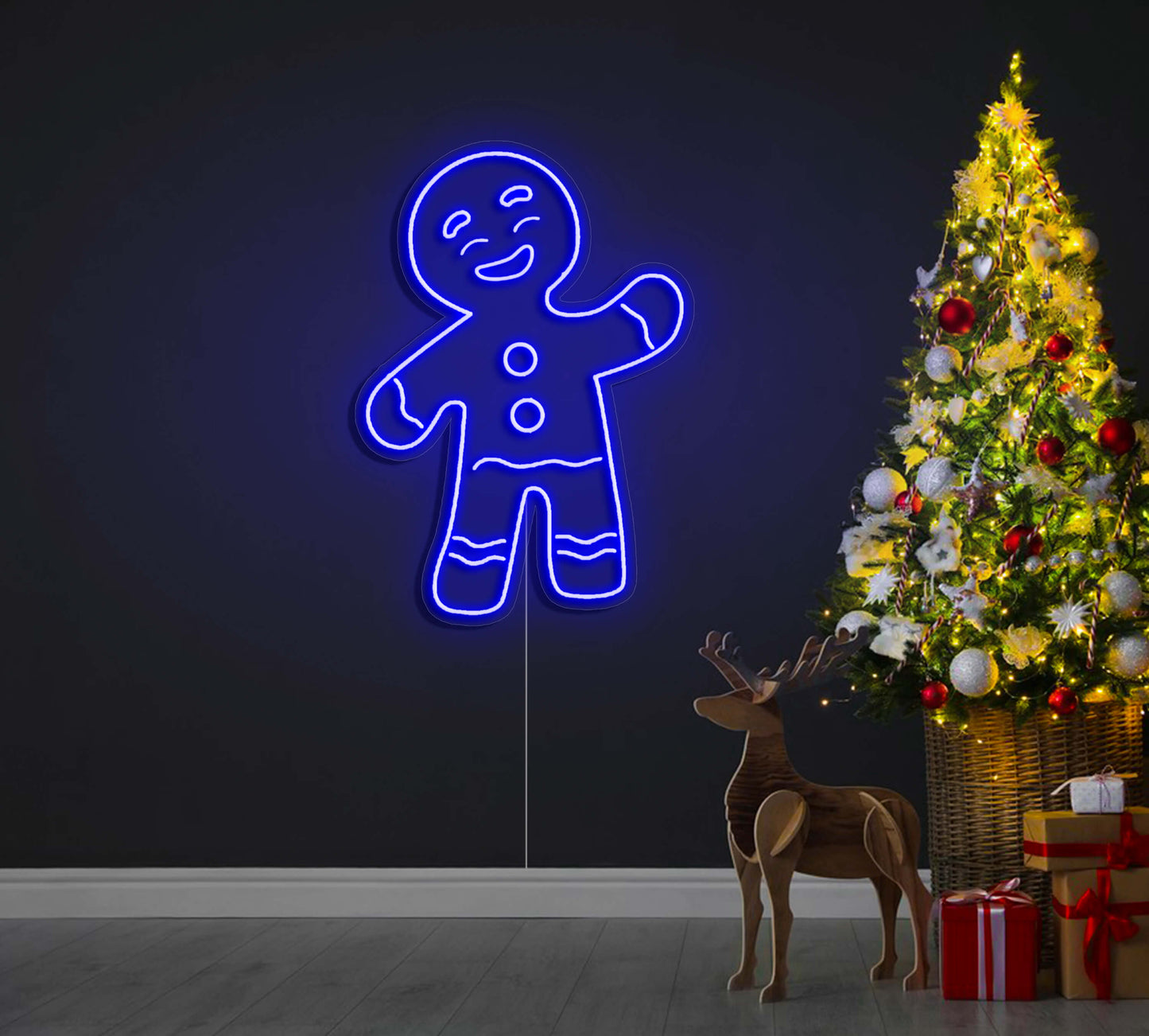 Gingerbread_Glow_LED_Neon_Sign_1