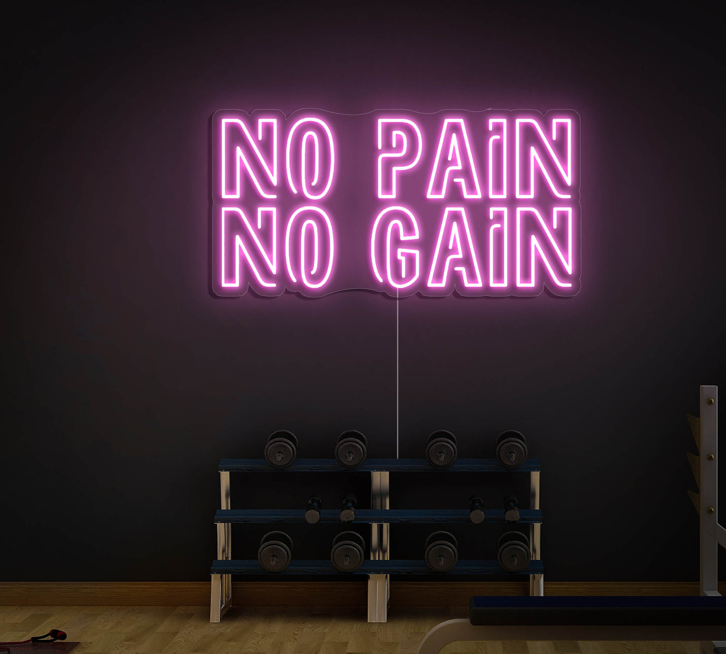 No_Pain_No_Gain_LED_Neon_Sign_1