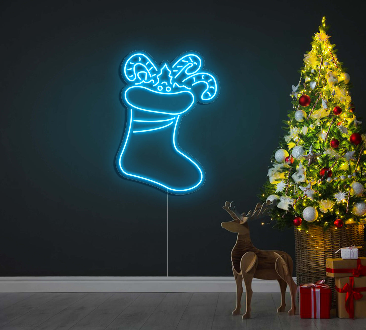 Christmas_Stocking_LED_Neon_Sign_1