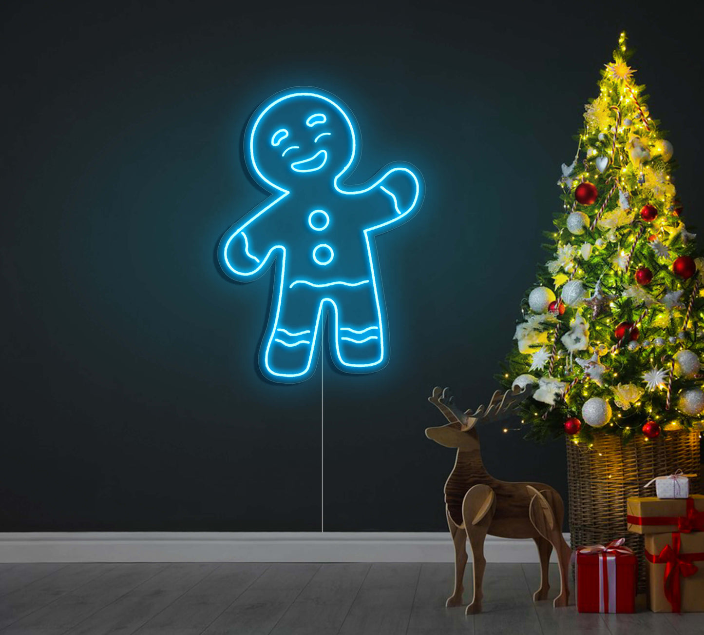 Gingerbread_Glow_LED_Neon_Sign_1