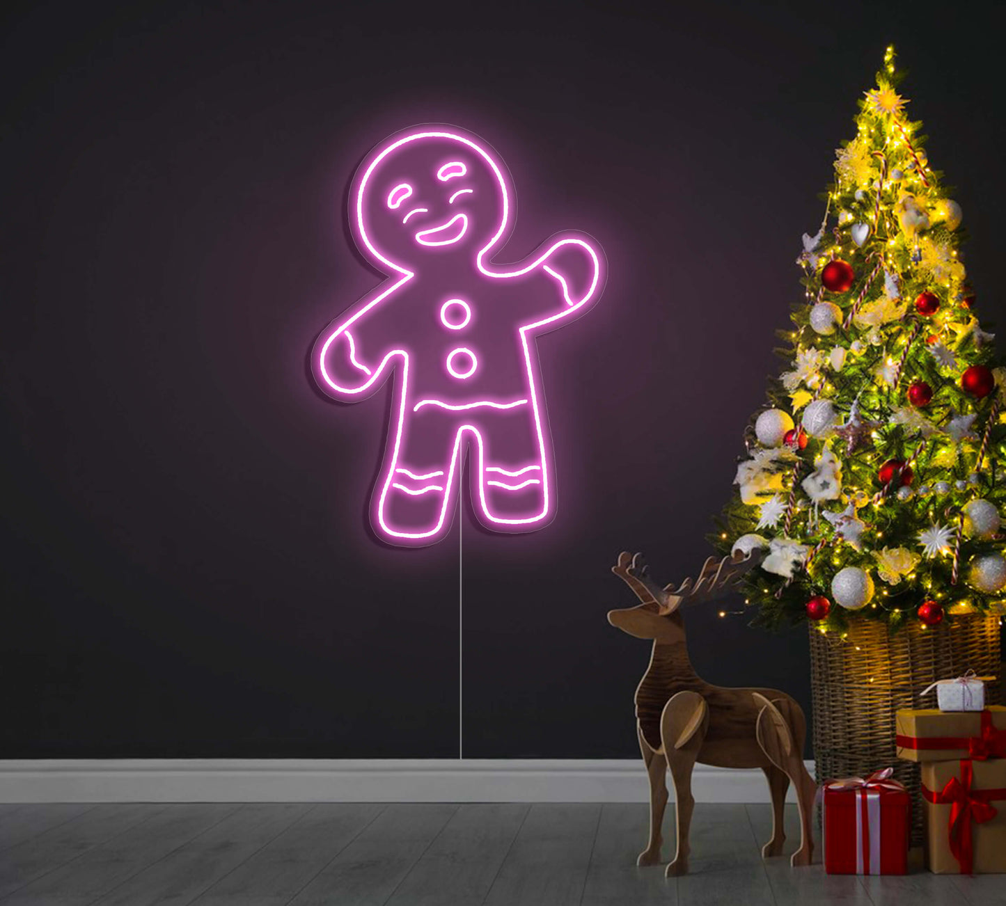 Gingerbread_Glow_LED_Neon_Sign_1