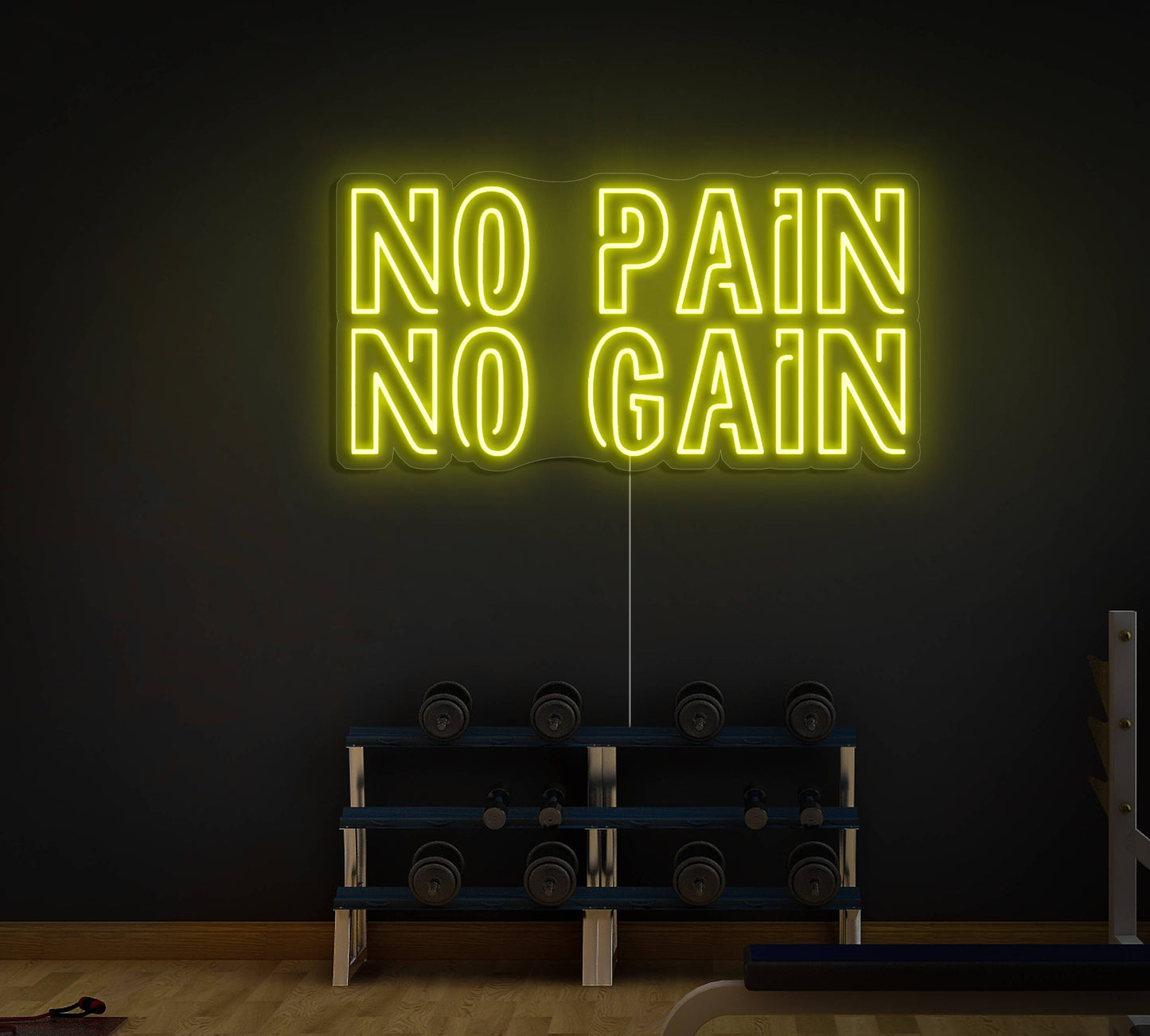 No_Pain_No_Gain_LED_Neon_Sign_1
