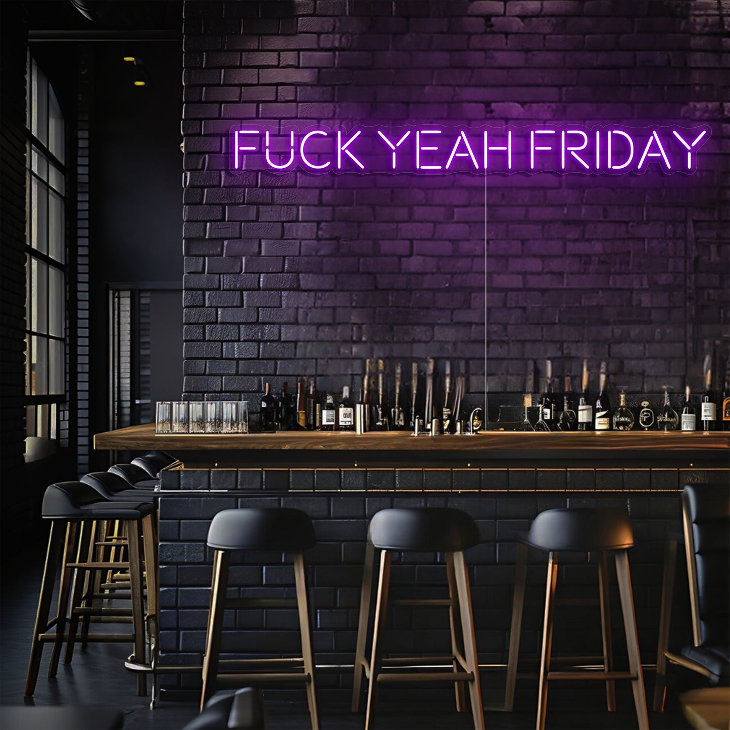 F*ck Yeah Friday LED Neon Sign