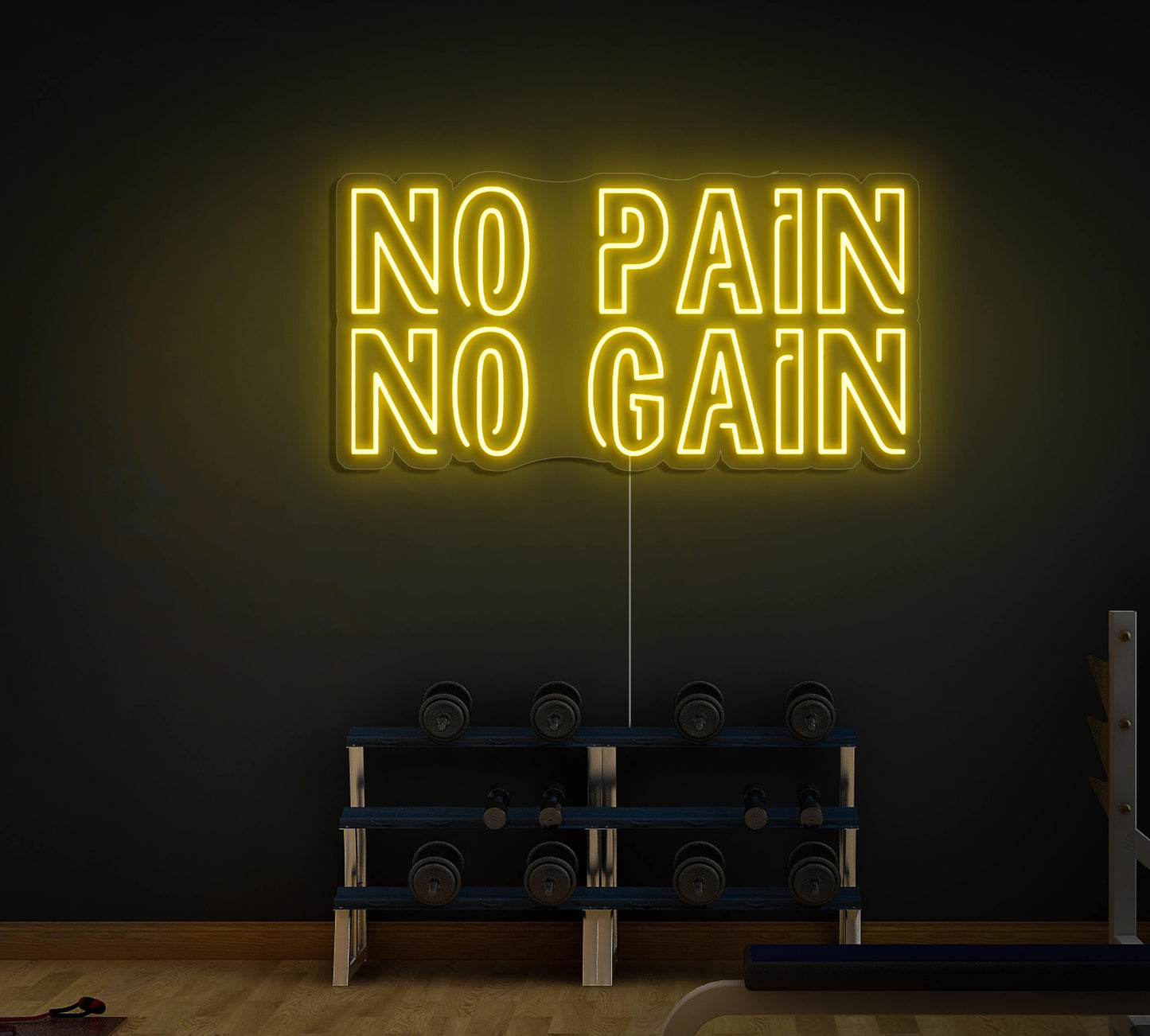 No_Pain_No_Gain_LED_Neon_Sign_1