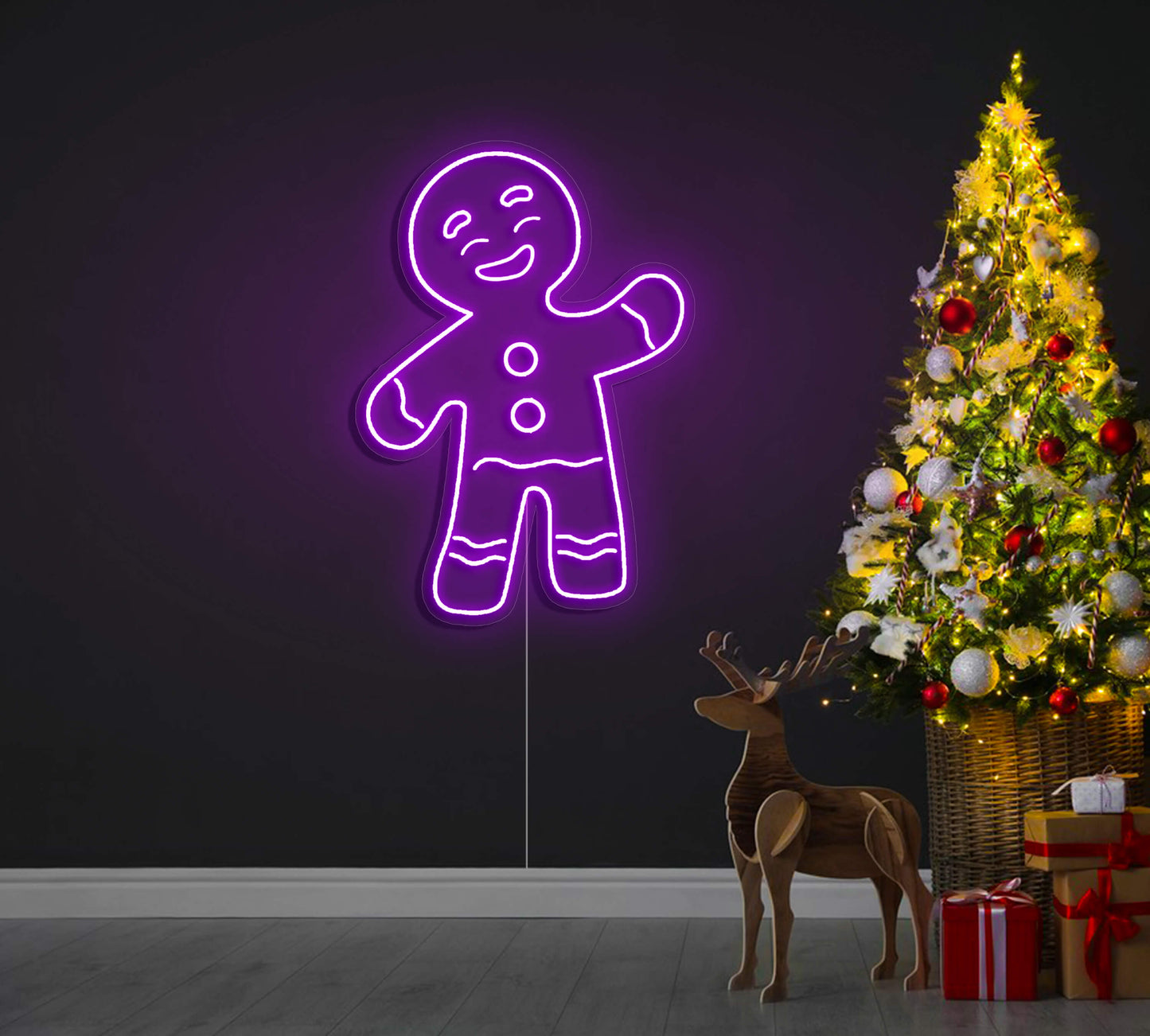 Gingerbread_Glow_LED_Neon_Sign_1