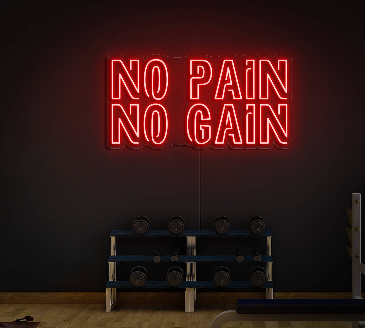 No_Pain_No_Gain_LED_Neon_Sign_1