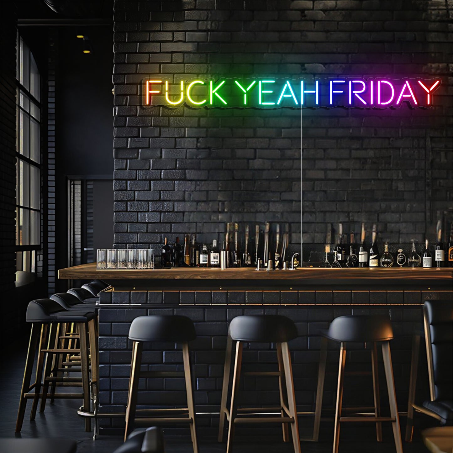 F*ck Yeah Friday LED Neon Sign