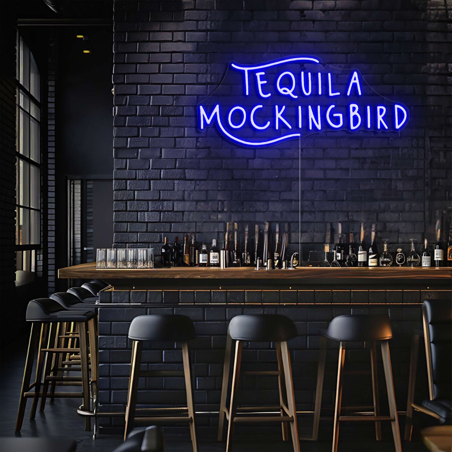 Tequila A Mockingbird LED Neon Sign