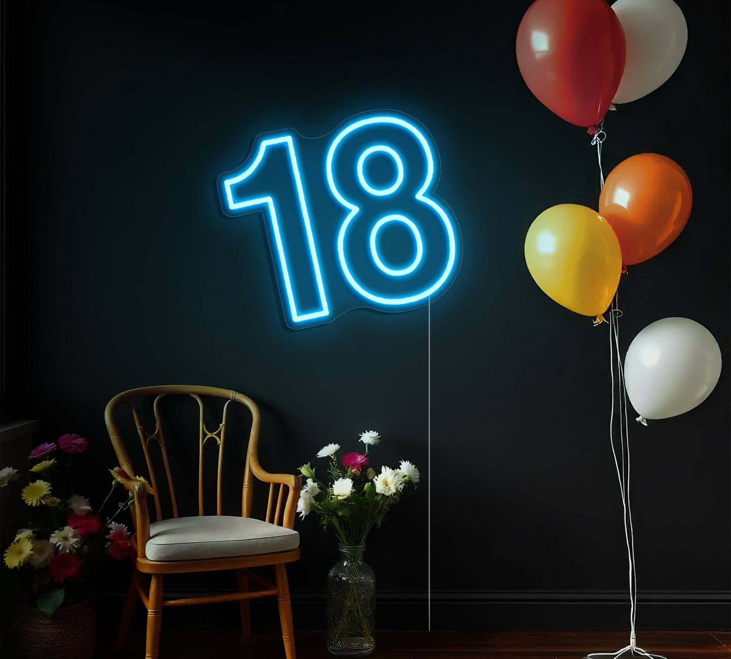 Eighteen_and_Glowing_LED_Neon_Sign_1