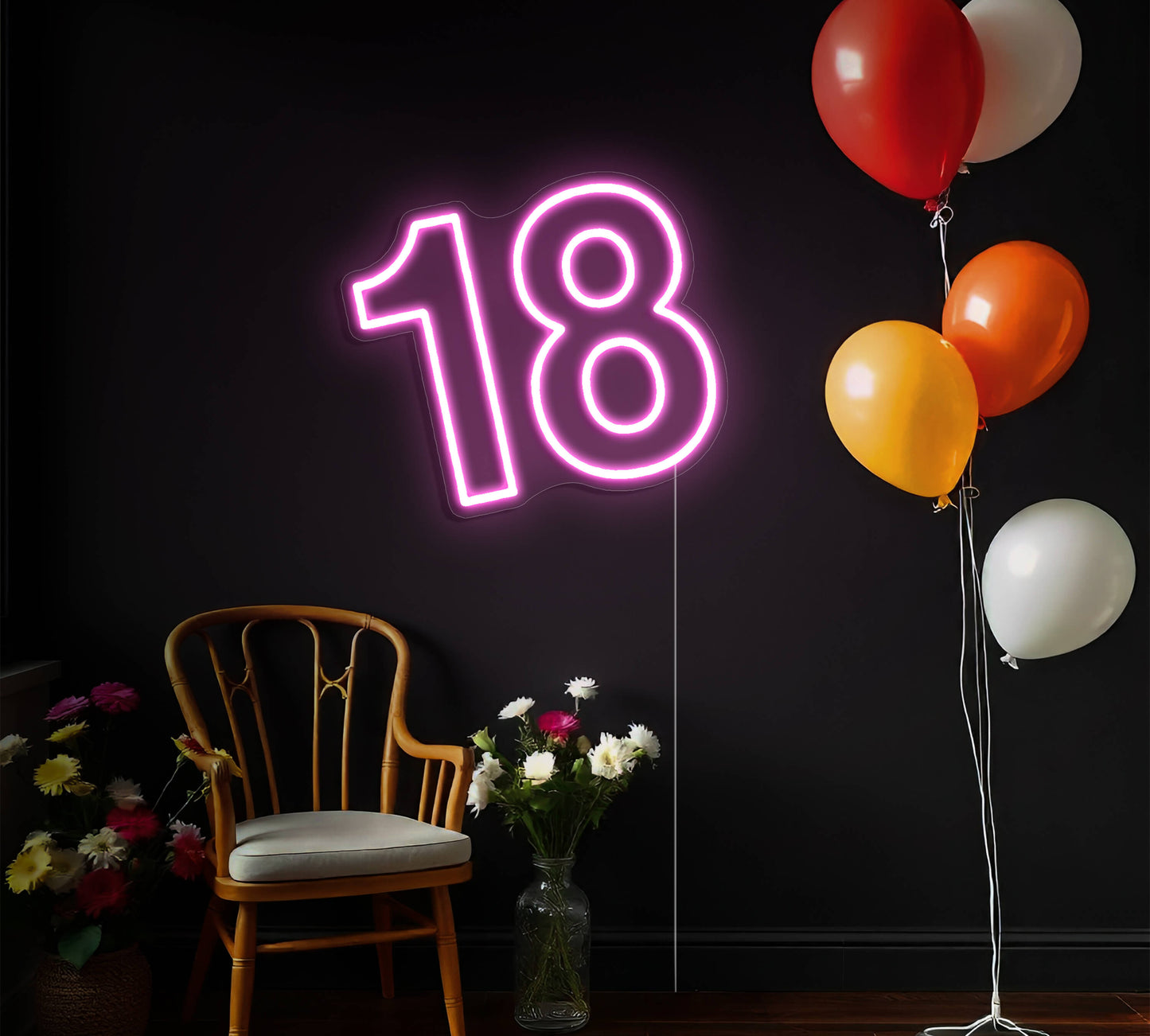 Eighteen_and_Glowing_LED_Neon_Sign_1