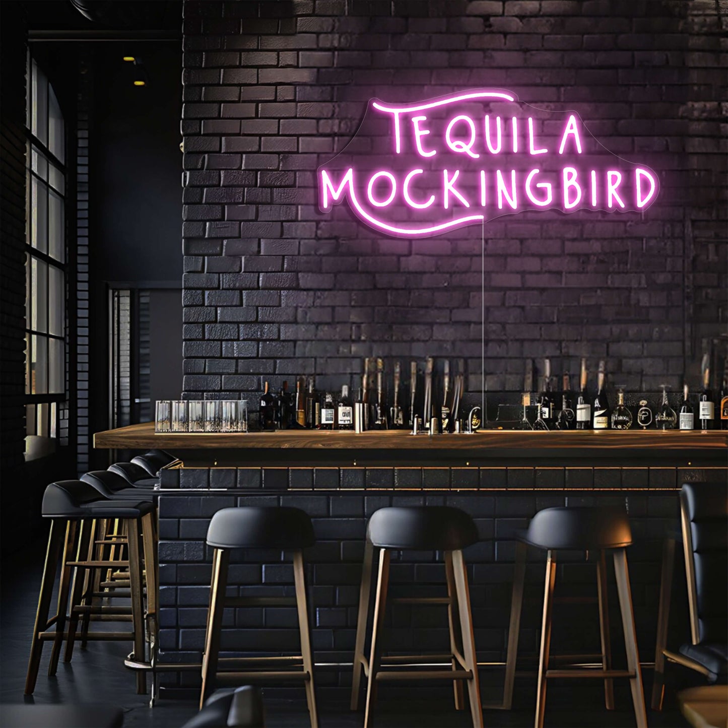 Tequila A Mockingbird LED Neon Sign
