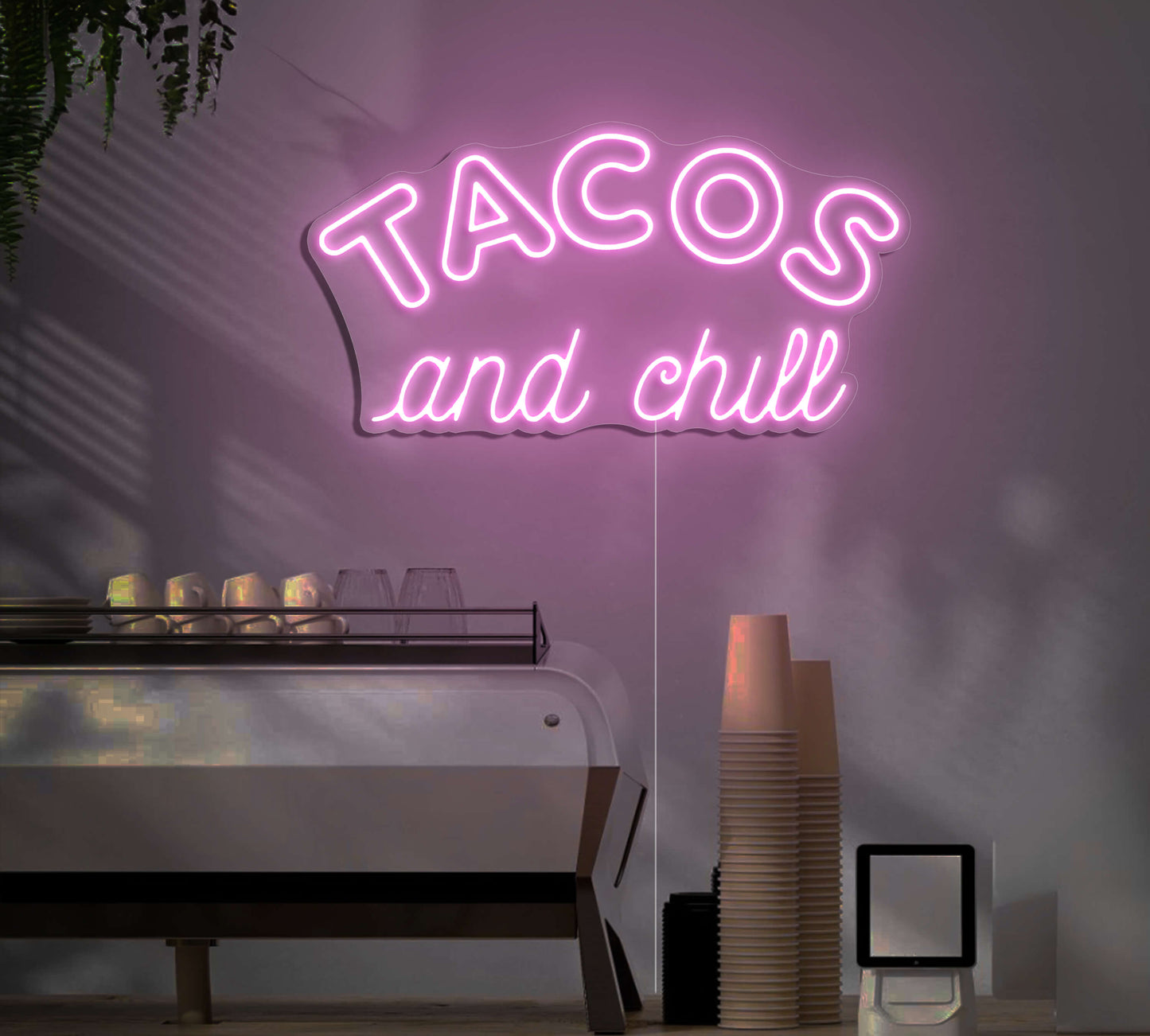 Tacos And Chill LED Neon Sign