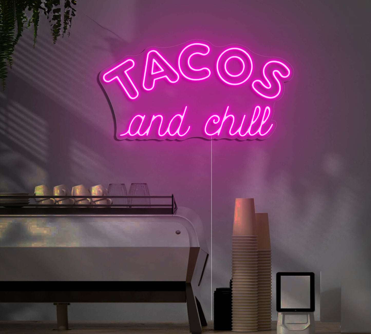 Tacos And Chill LED Neon Sign