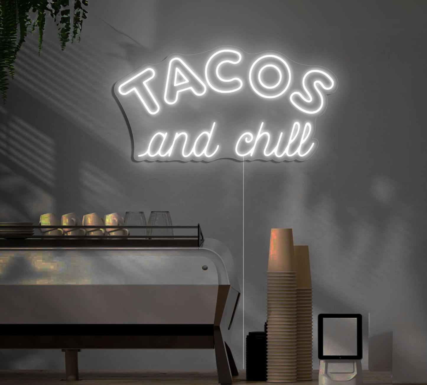 Tacos And Chill LED Neon Sign
