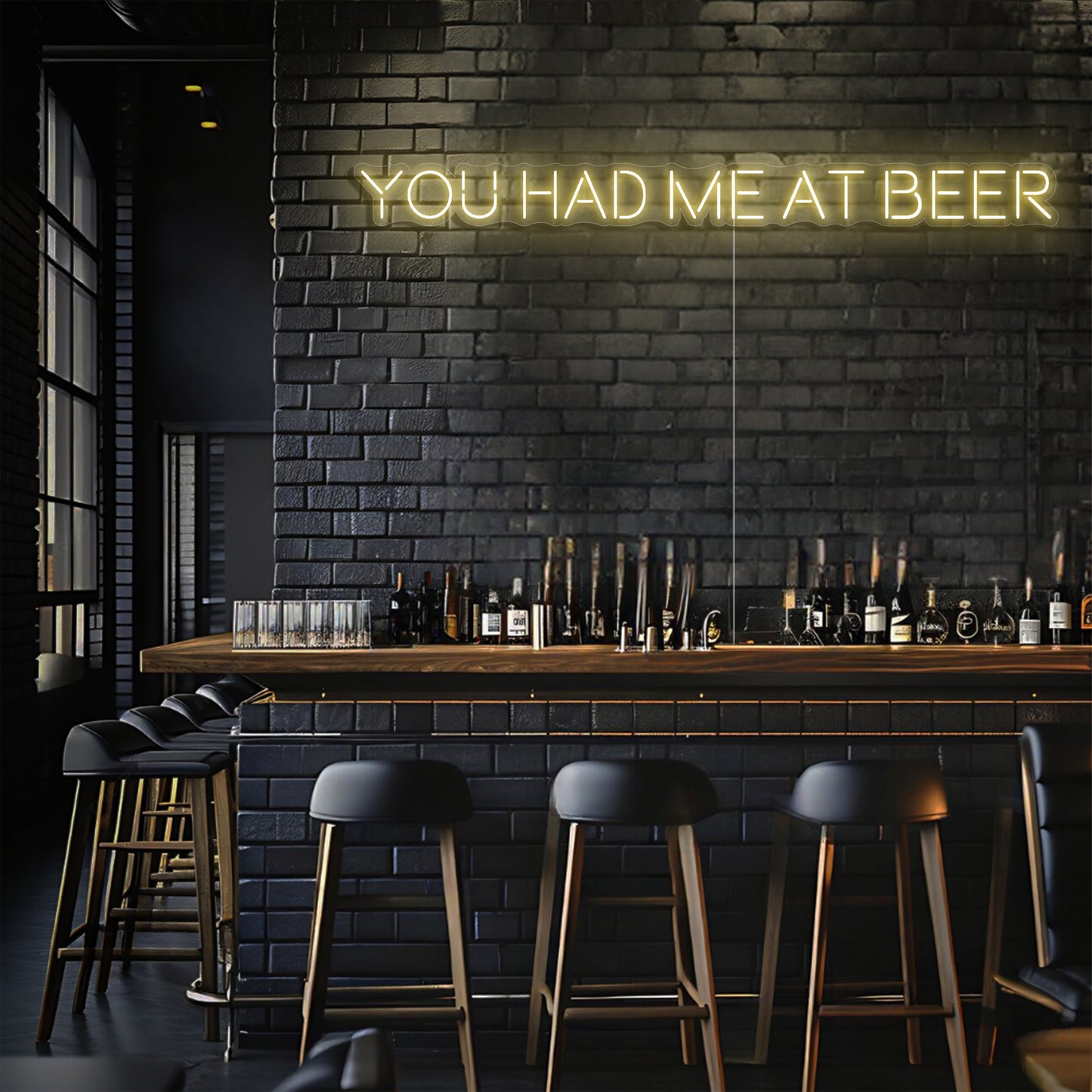 You Had Me At Beer LED Neon Sign