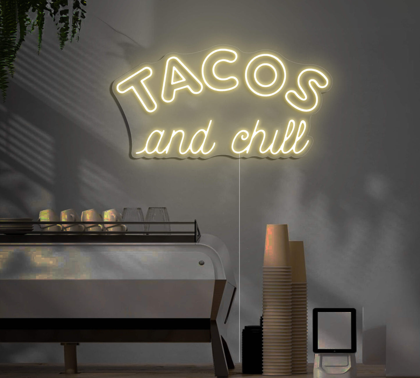 Tacos And Chill LED Neon Sign
