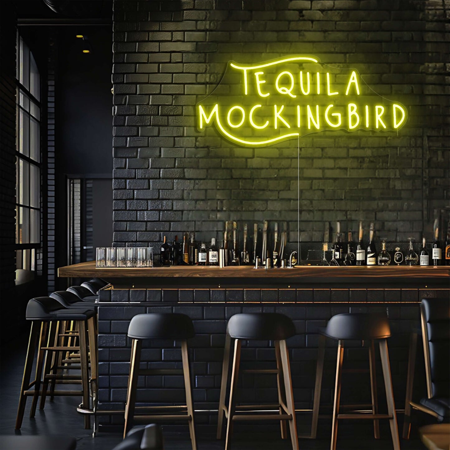 Tequila A Mockingbird LED Neon Sign