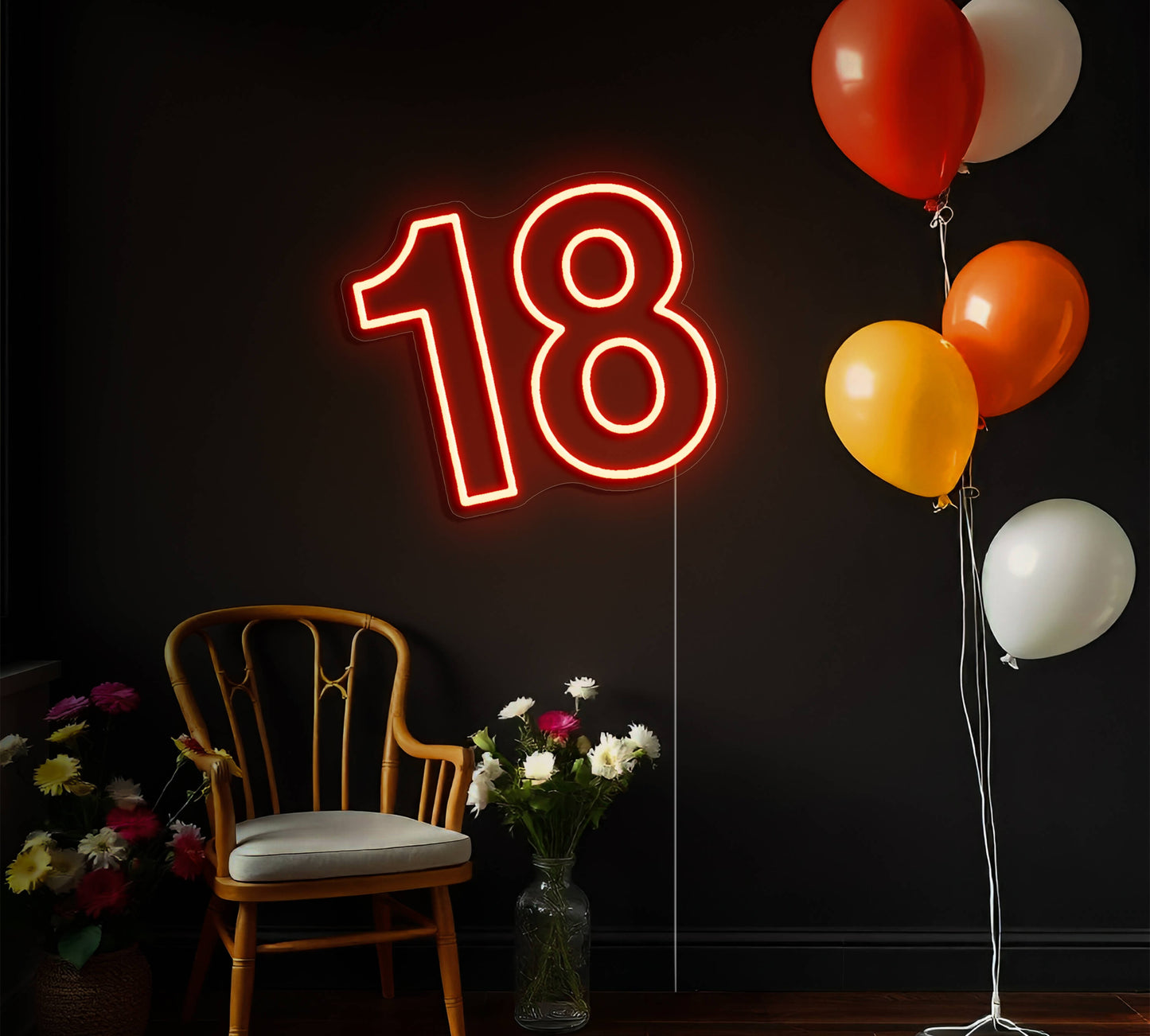 Eighteen_and_Glowing_LED_Neon_Sign_1