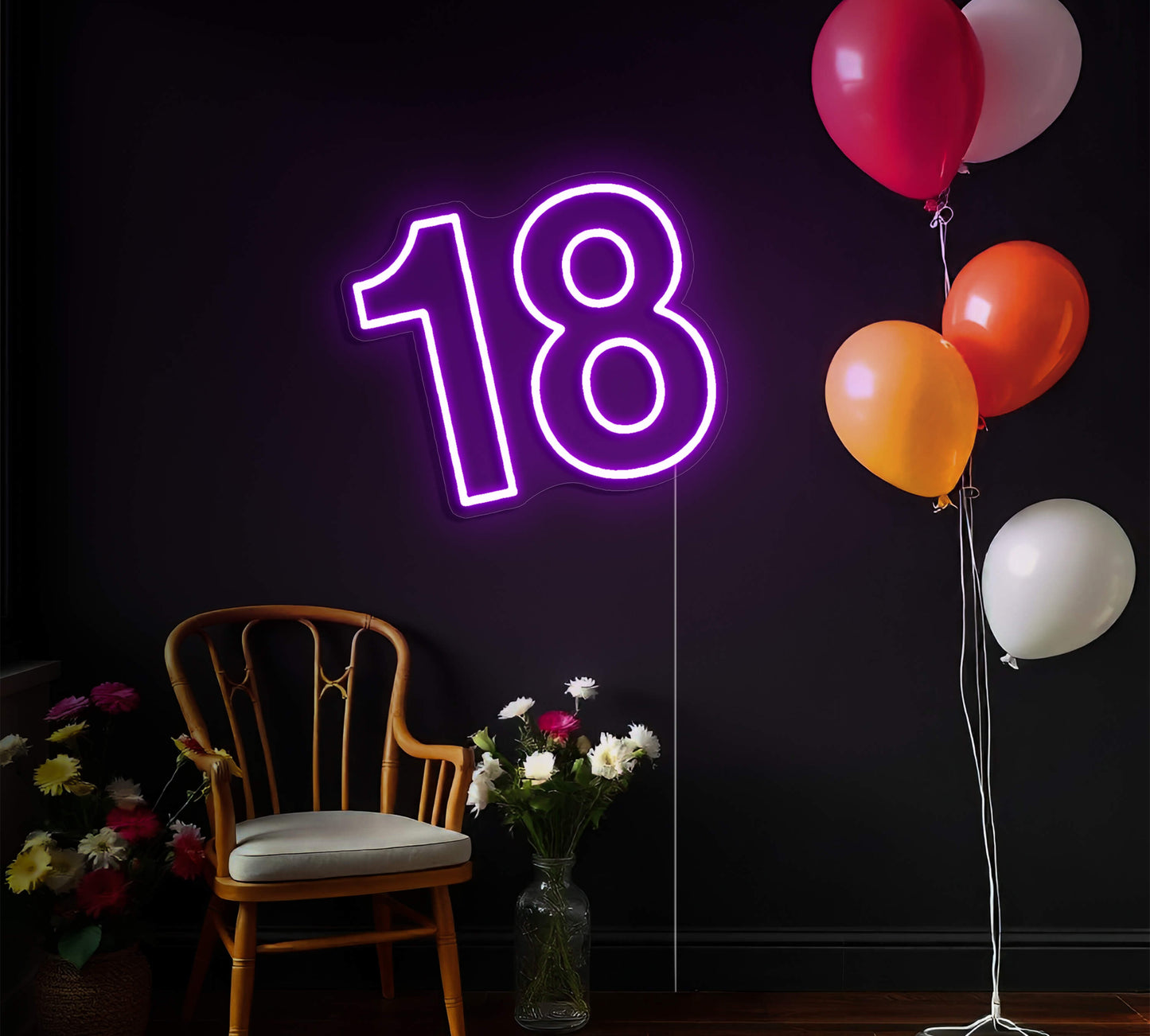Eighteen_and_Glowing_LED_Neon_Sign_1