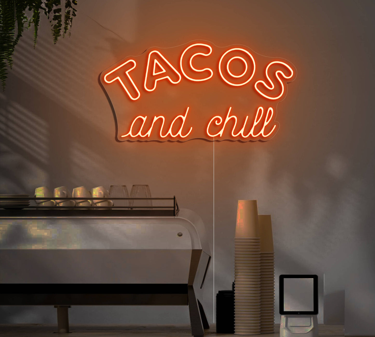 Tacos And Chill LED Neon Sign