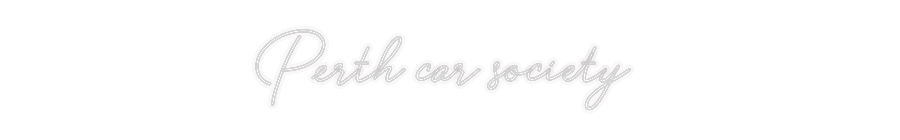 Custom Neon: Perth car soc...