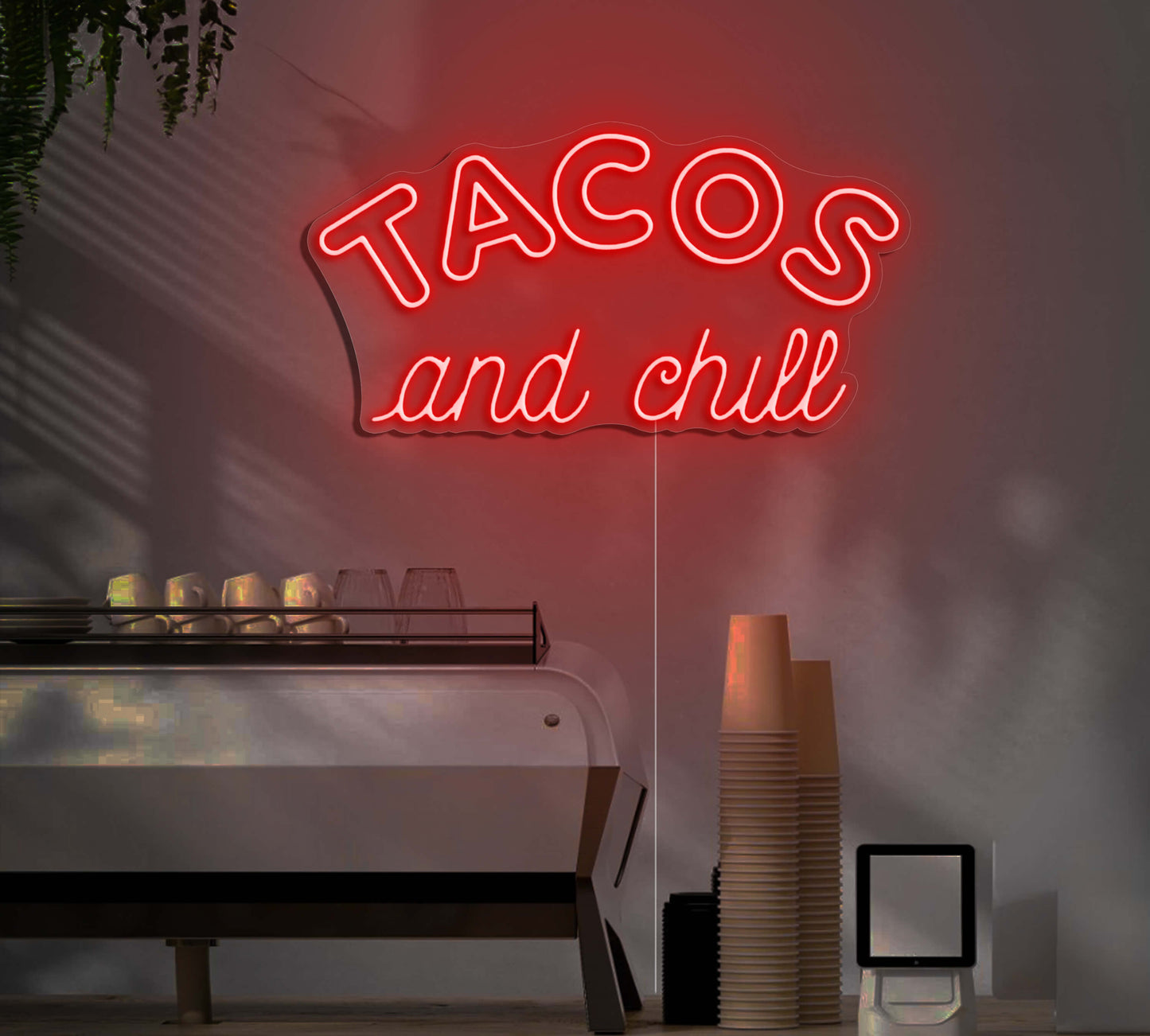 Tacos And Chill LED Neon Sign