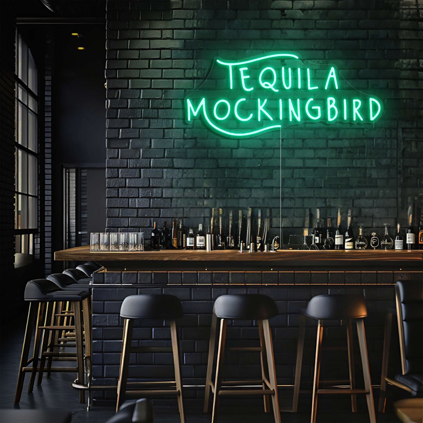 Tequila A Mockingbird LED Neon Sign