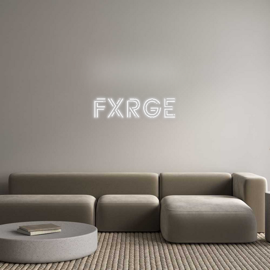 Custom Neon: FXRGE