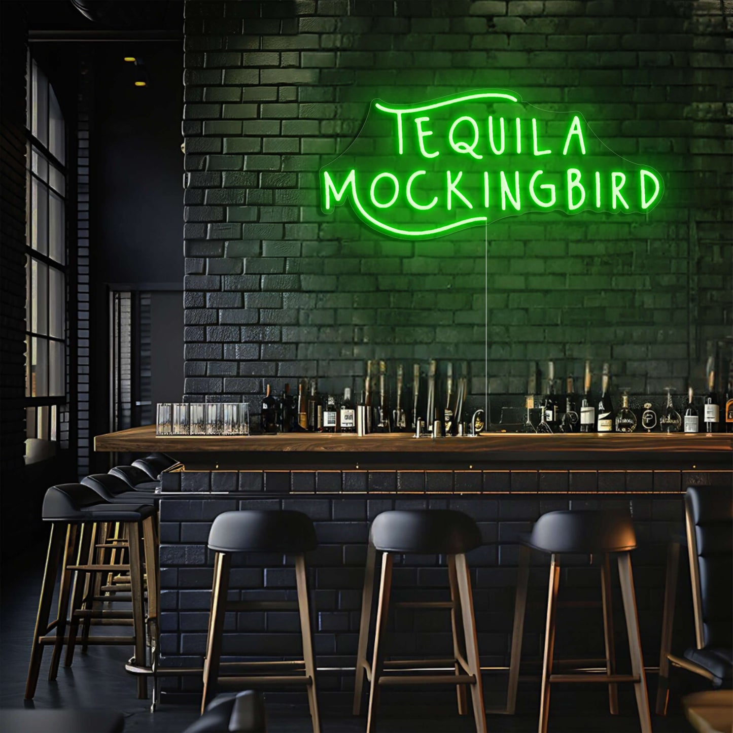 Tequila A Mockingbird LED Neon Sign