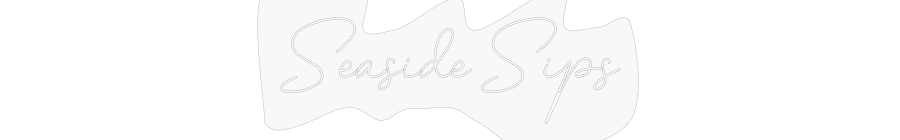 Custom Neon: Seaside Sips
