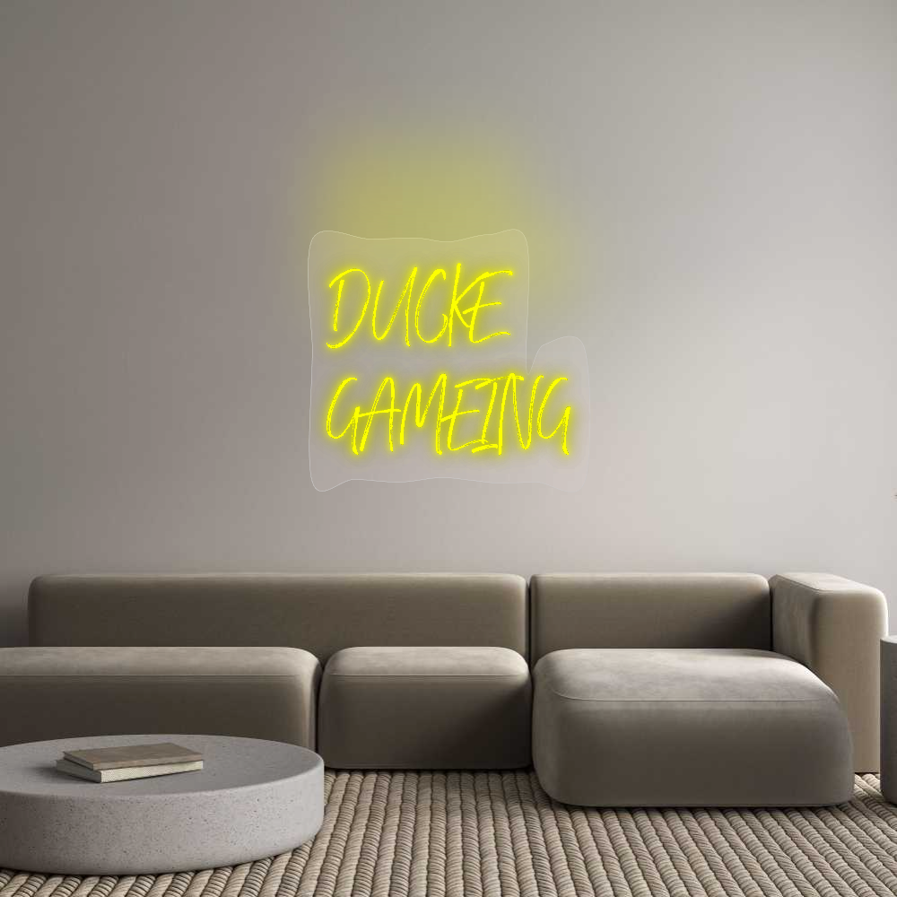 Custom Neon: DUCKE
GAMEING